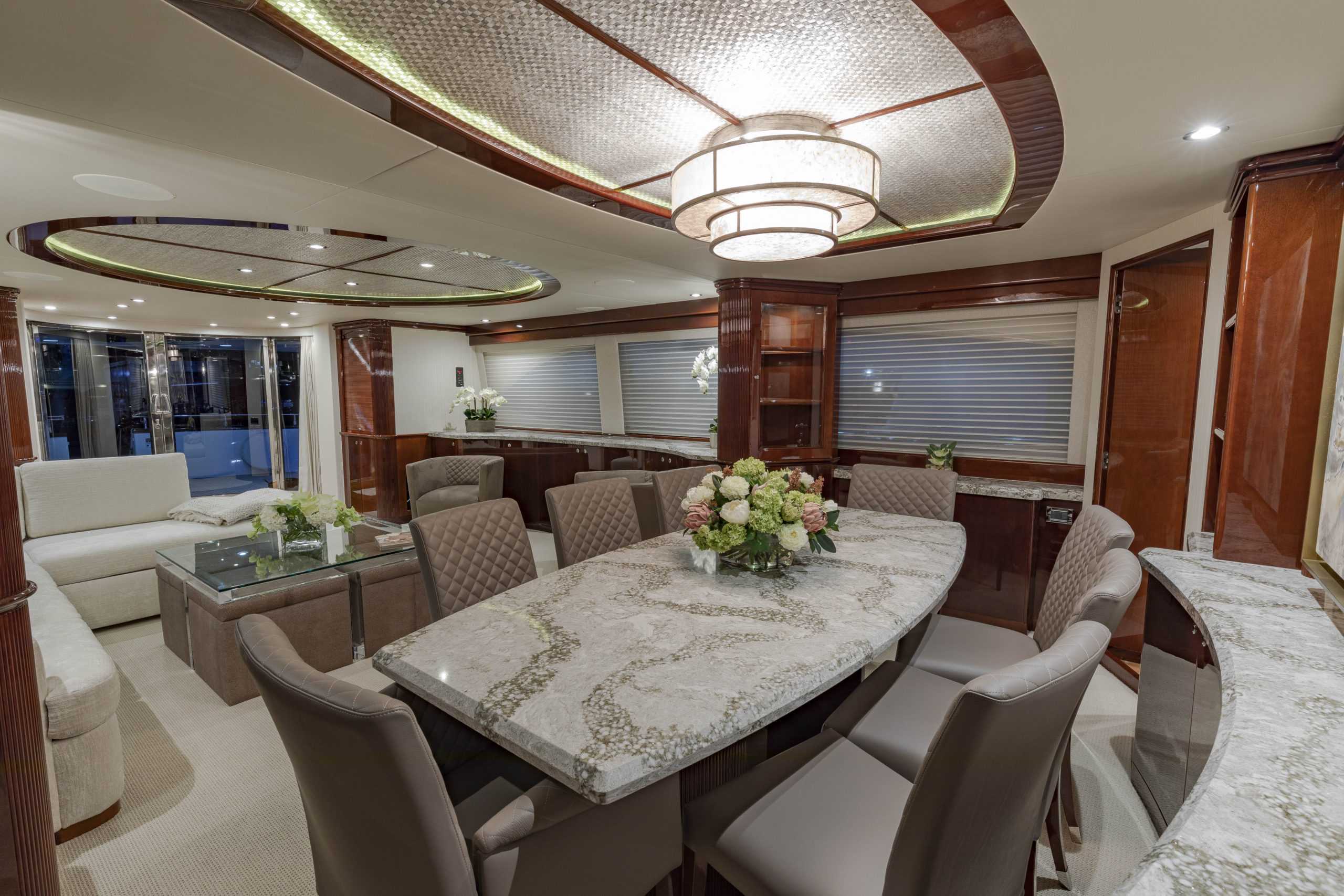 Home 7 - Karen Lynn Interiors - Interior Design for Yacht, Aircrafts and Residential Projects Venetian Dining area scaled - Karen Lynn Interiors - Interior Design for Yacht, Aircrafts and Residential Projects